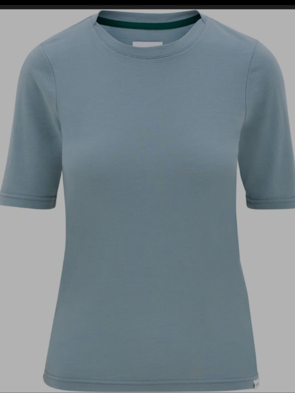 New Vallier Enmore Merino Wool T-shirt, top,Elongated Short Sleeve,S